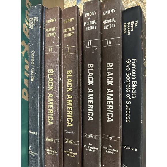 Ebony Pictorial History of Black America Volumes 1-4 Hardcover 1971 - Picture 1 of 9